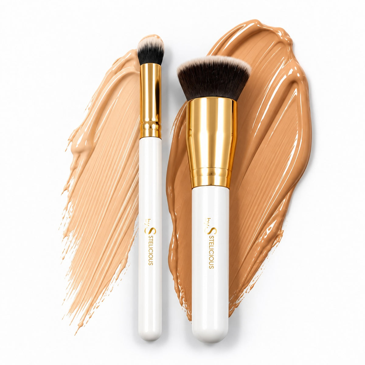 402 Concealer& Foundationpinsel DUO
